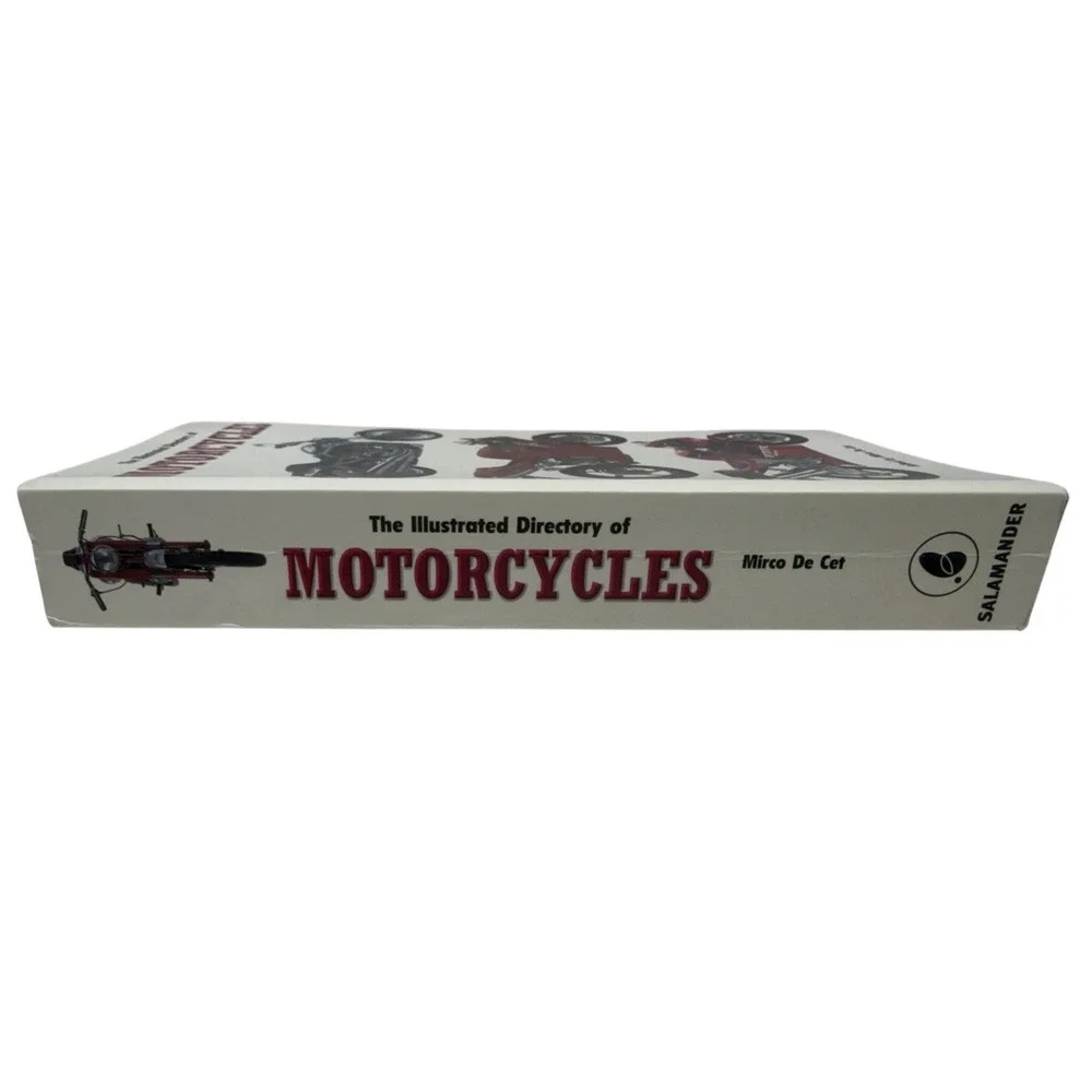 Illustrated Directory of Motorcycles Mirco De Cet Paperback 480 Pages